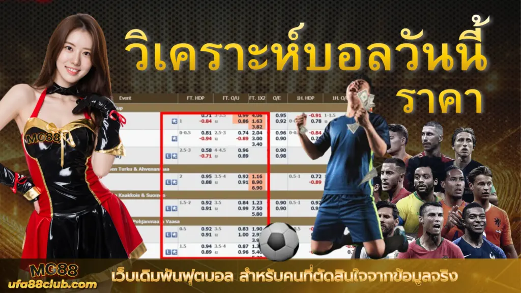วิเคราะห์บอลวันนี้ ราคา